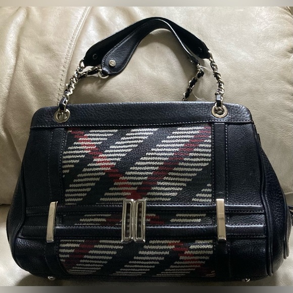 DAKS London Black Shoulder Bag - Picture 1 of 7